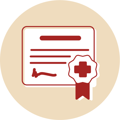 Pet Health Certificate Icon